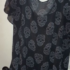 Torrid black with starry skulls